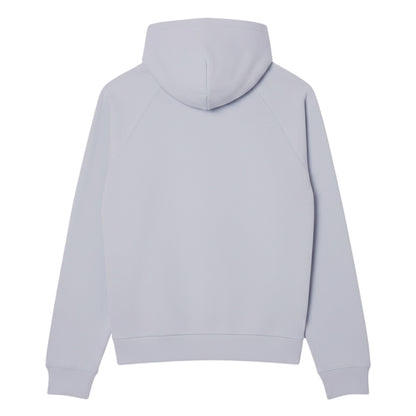 Blue - Back - Lacoste Mens Logo Relaxed Fit Hoodie