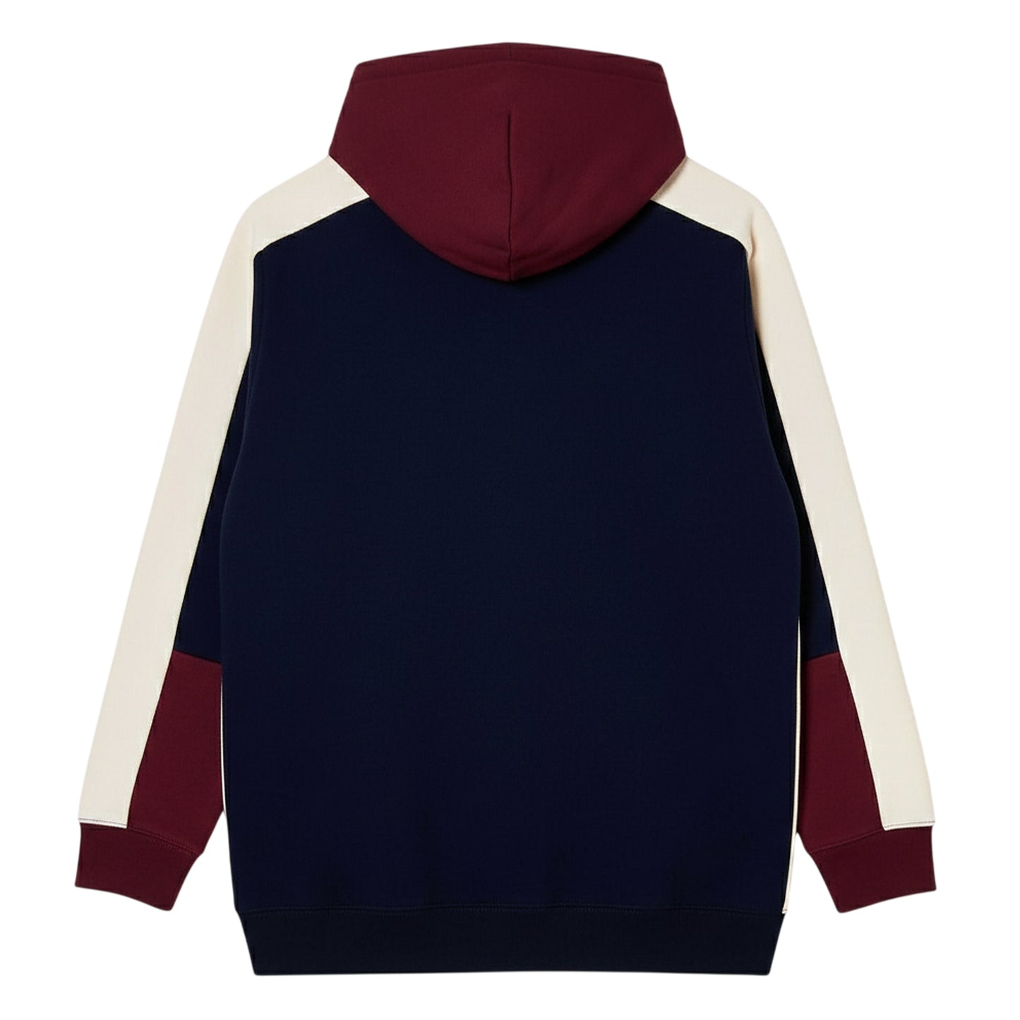 Navy - Back - Lacoste Mens Logo Full Zip Hoodie