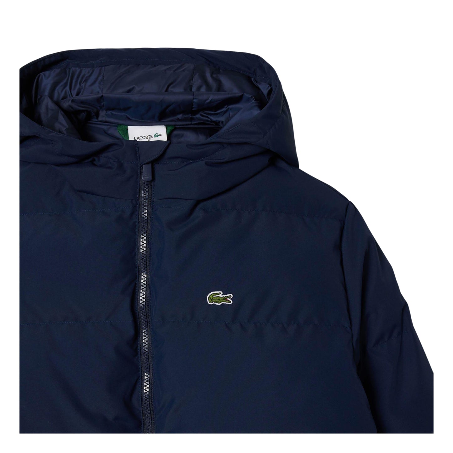 Navy - Side - Lacoste Childrens-Kids Padded Jacket