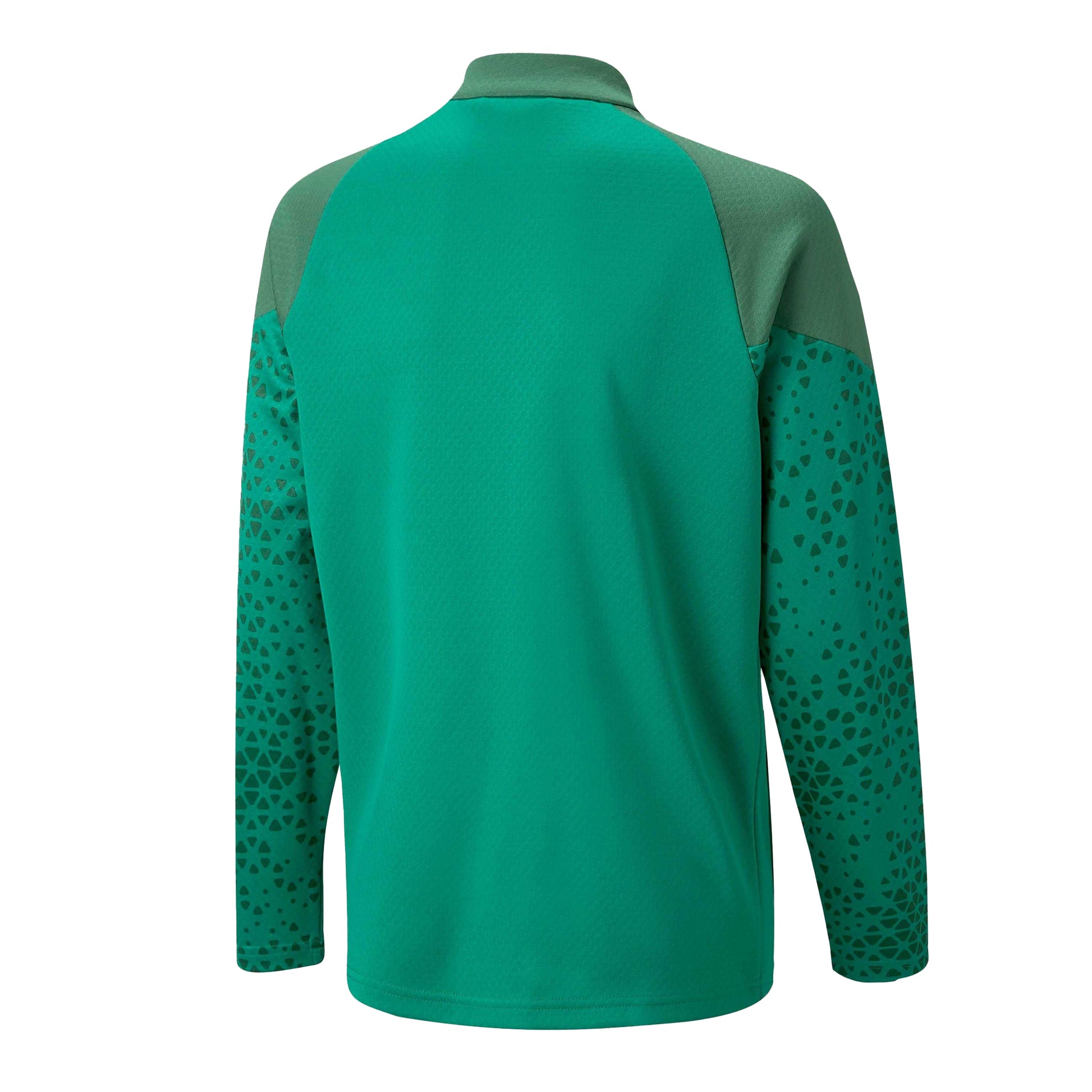 Green - Back - Puma Childrens-Kids Teamcup Jacket