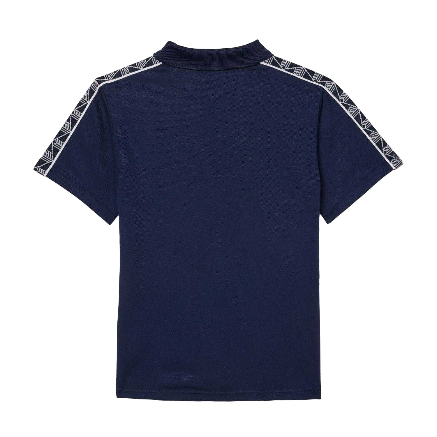 Navy - Back - Lacoste Childrens-Kids Ultra Dry Tennis Polo Shirt