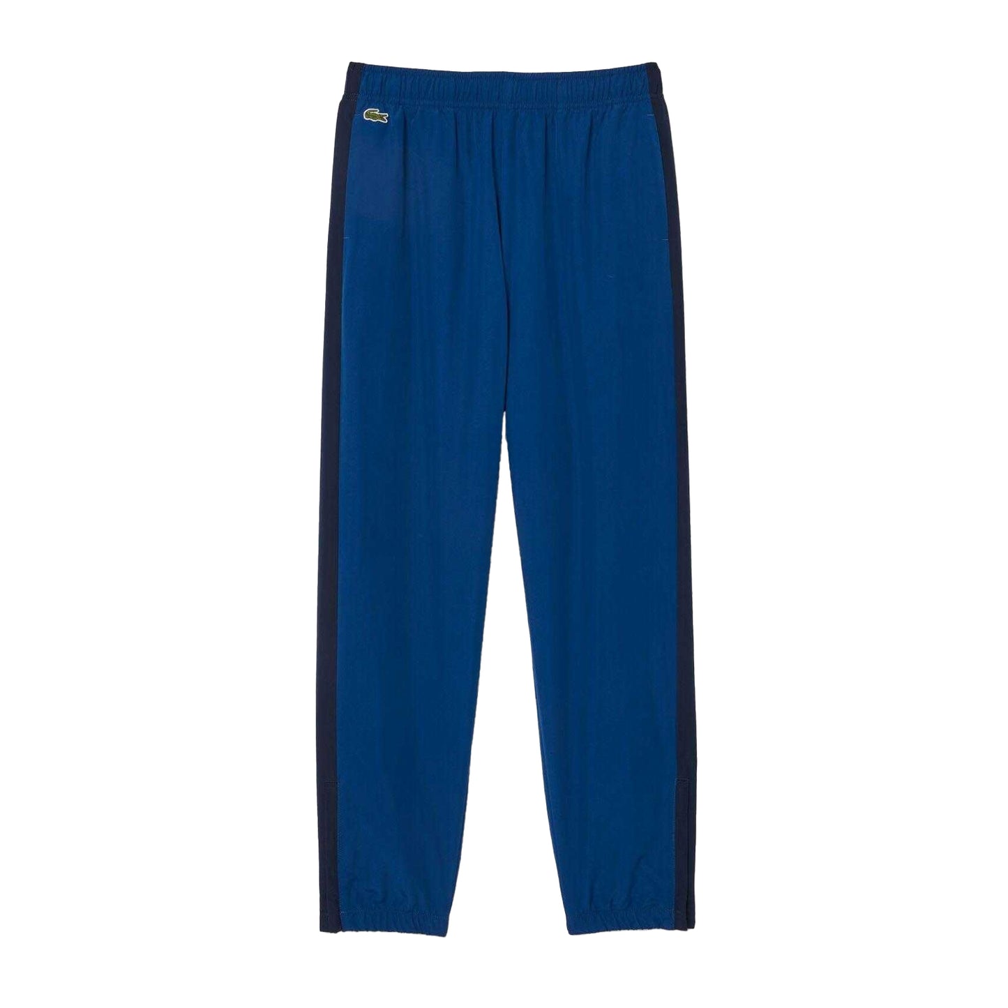 Navy - Front - Lacoste Childrens-Kids Colour Block Tracksuit Bottoms