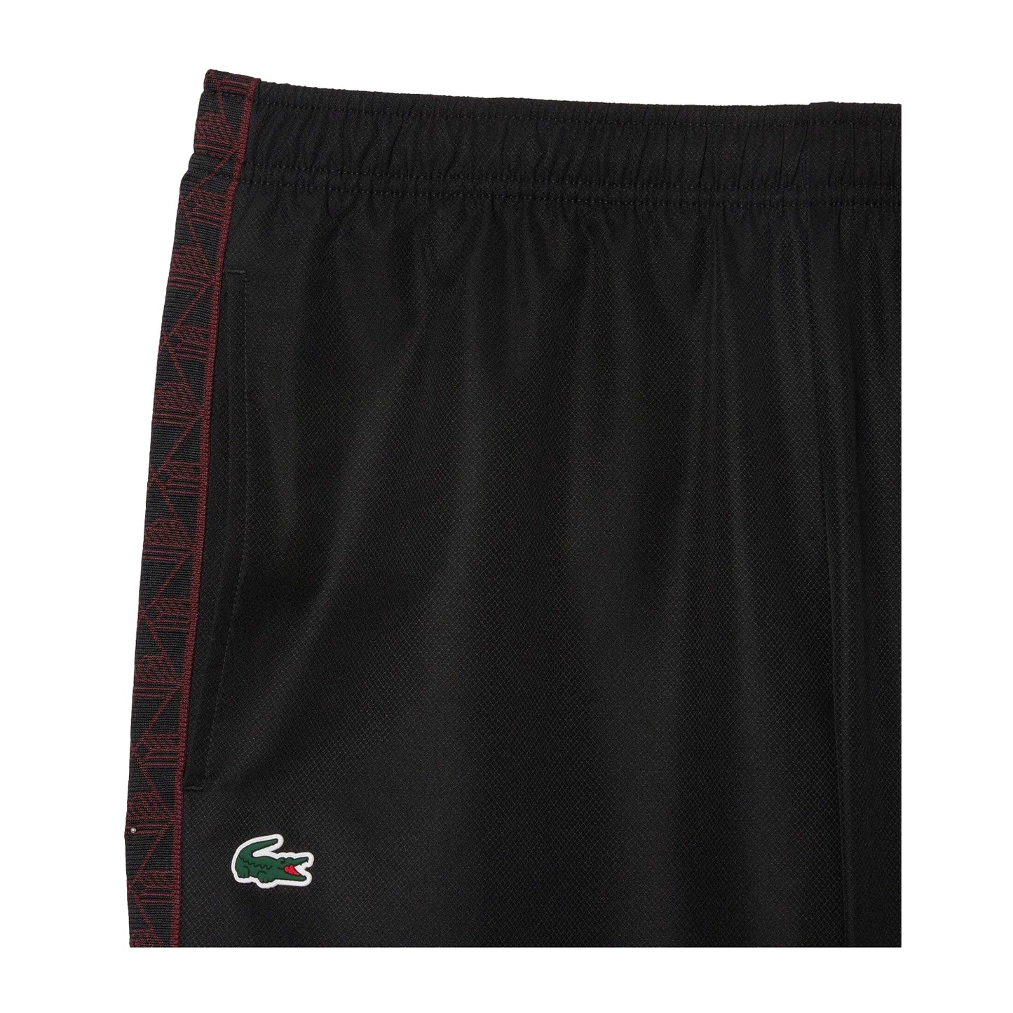 Black - Side - Lacoste Unisex Adult Tennis Tracksuit Bottoms