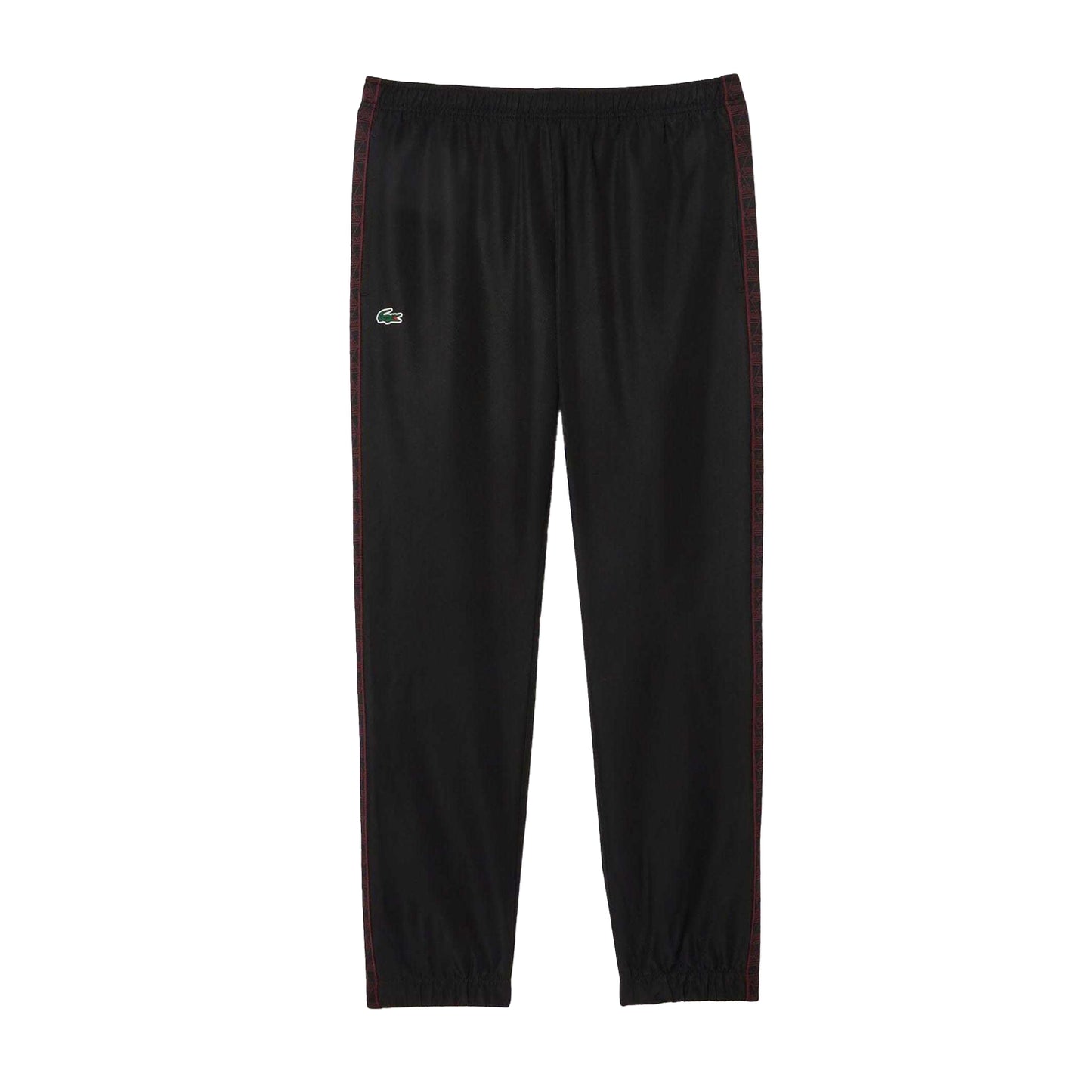 Black - Front - Lacoste Unisex Adult Tennis Tracksuit Bottoms