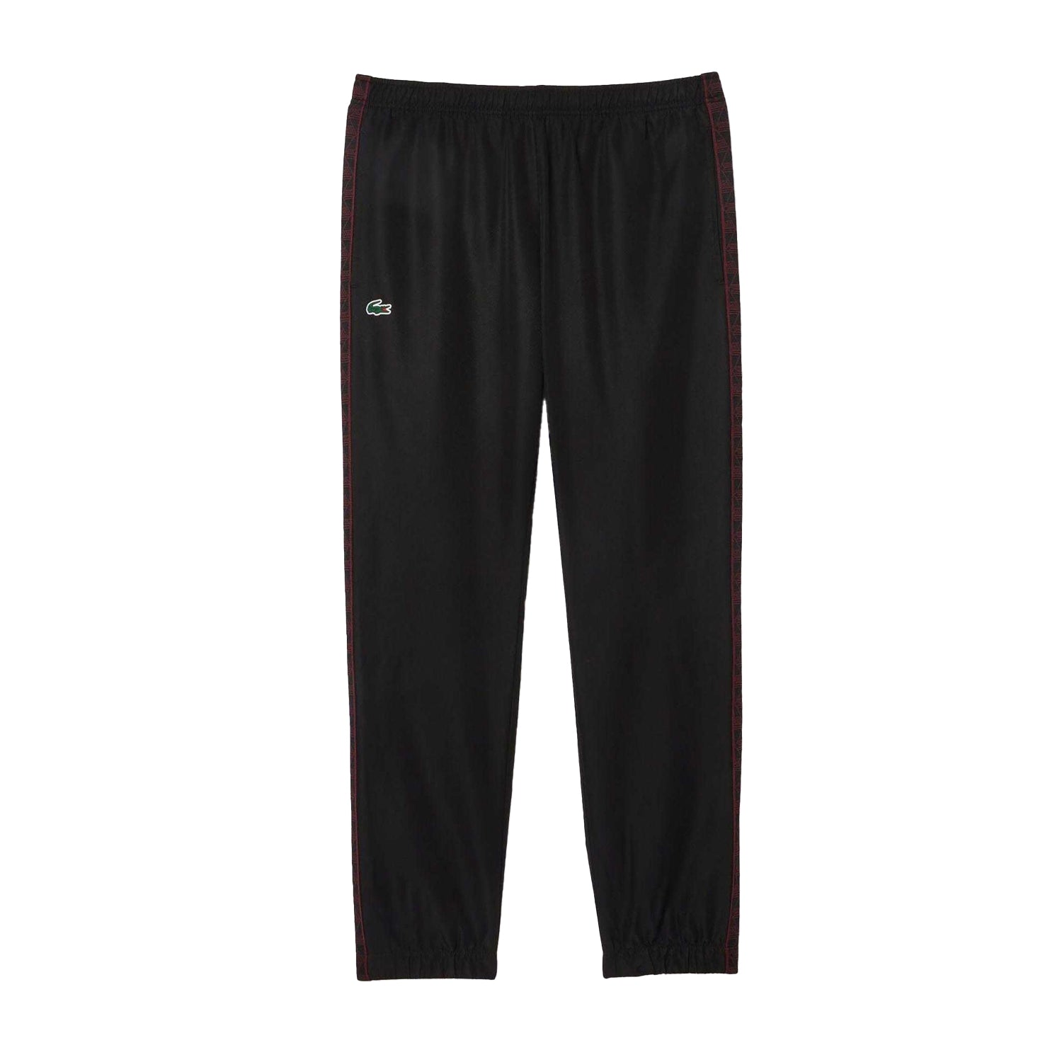 Black - Front - Lacoste Unisex Adult Tennis Tracksuit Bottoms