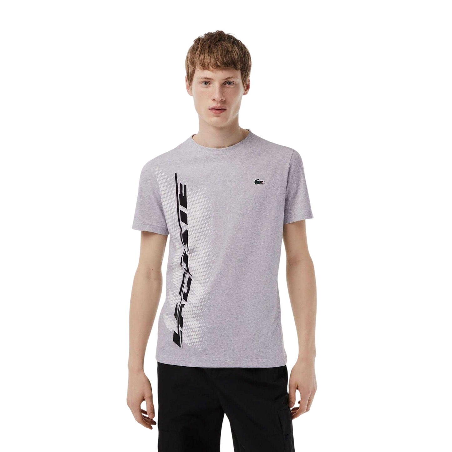 Grey - Lifestyle - Lacoste Mens Regular T-Shirt