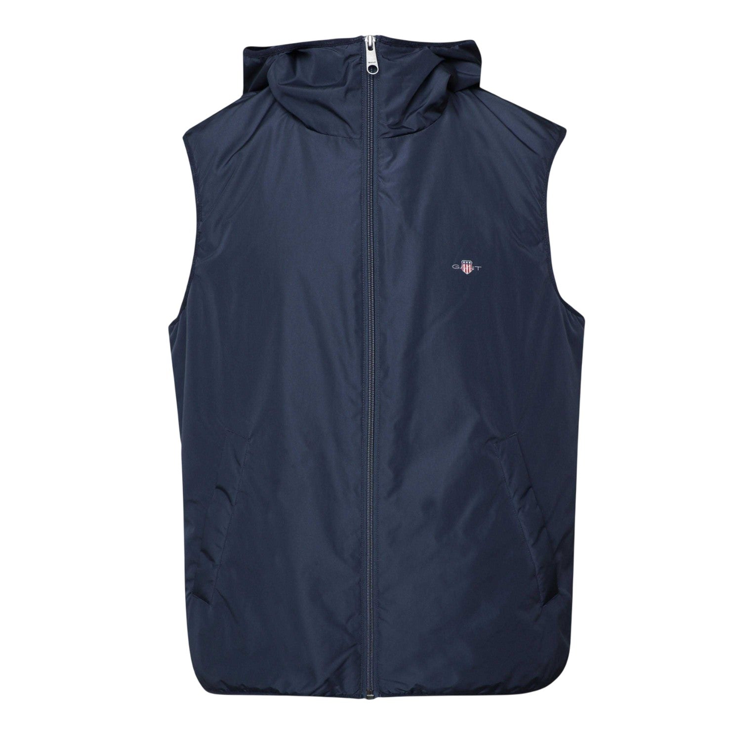 Blue - Front - Gant Mens Light Padded Body Warmer