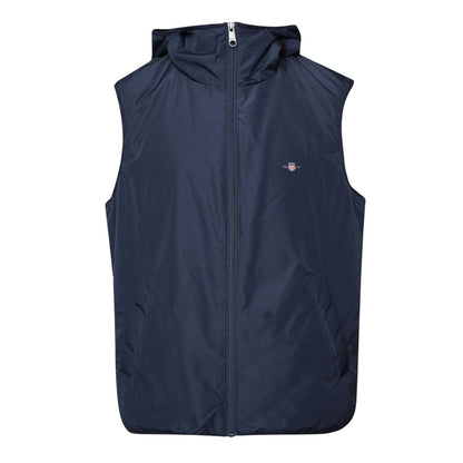 Blue - Front - Gant Mens Light Padded Body Warmer