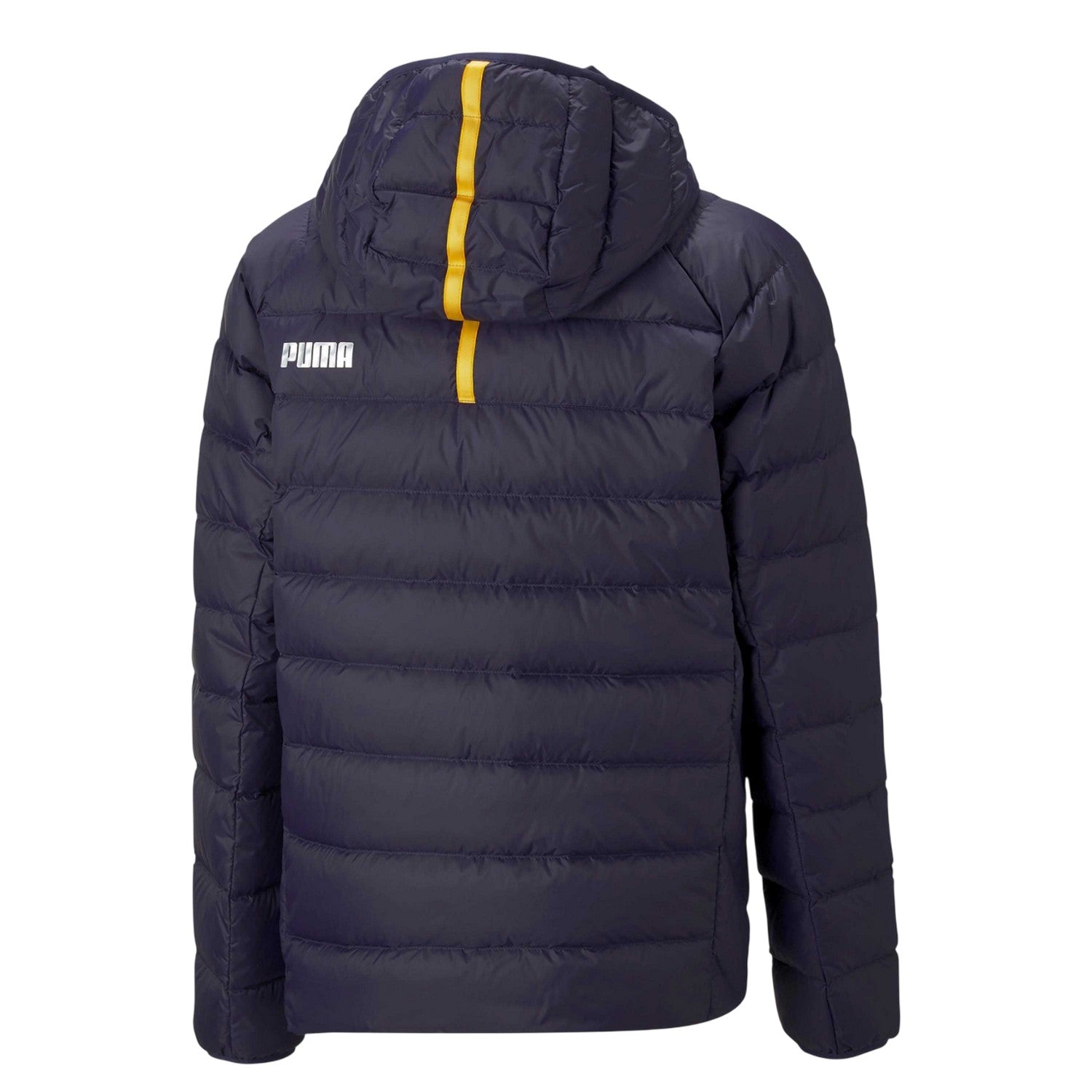 Navy - Back - Puma Childrens-Kids PackLITE Hooded Down Jacket