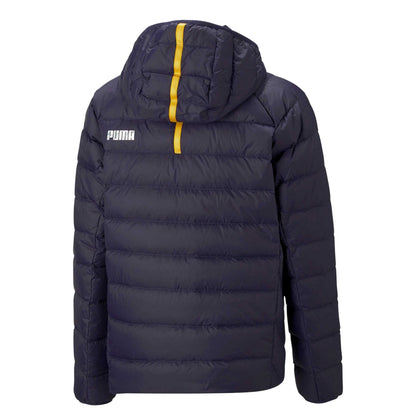 Navy - Back - Puma Childrens-Kids PackLITE Hooded Down Jacket