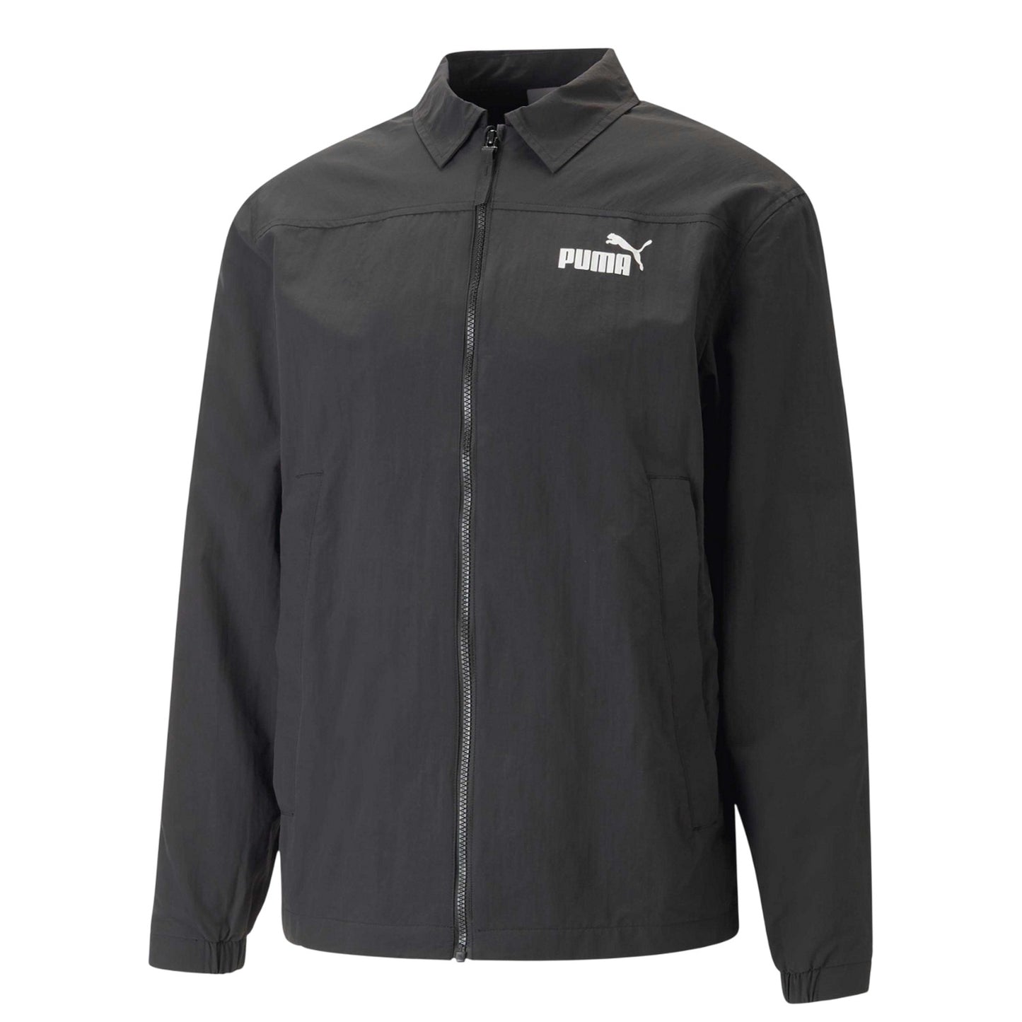 Black - Front - Puma Mens Coach Jacket
