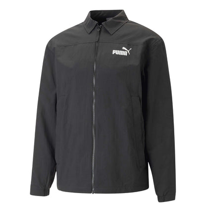 Black - Front - Puma Mens Coach Jacket