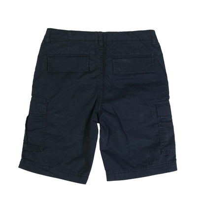 Navy - Back - Jack And Jones Boys Zeus Cargo Shorts
