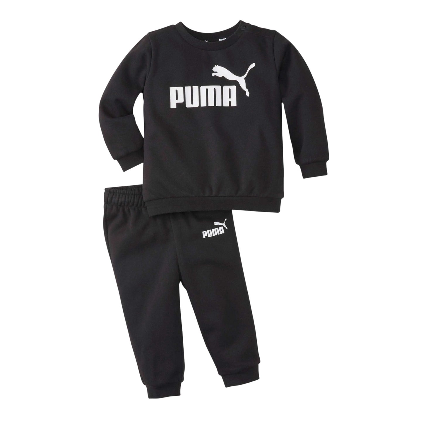 Black - Front - Puma Childrens-Kids Minicats Essential Tracksuit