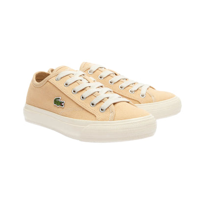 Brown - Front - Lacoste Mens Backcourt Trainers