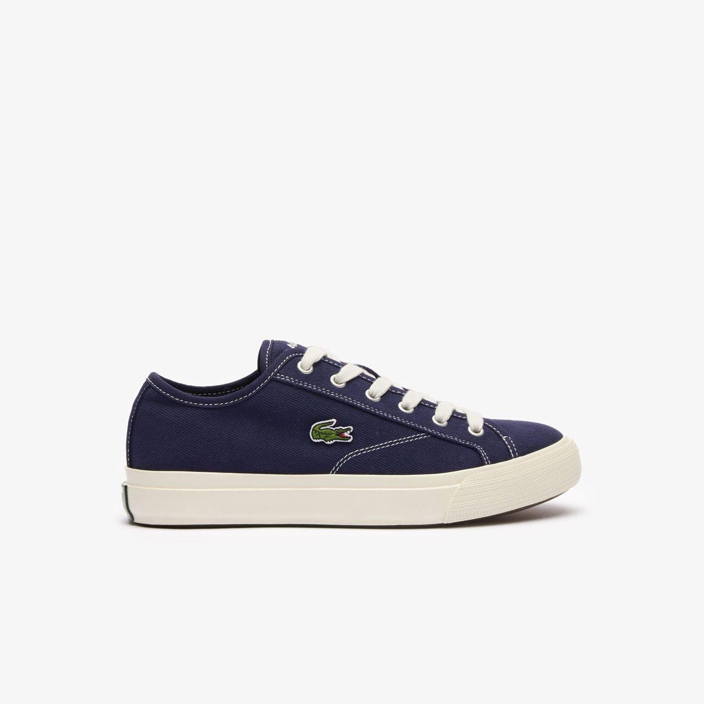 Navy-White - Front - Lacoste Mens Backcourt Trainers