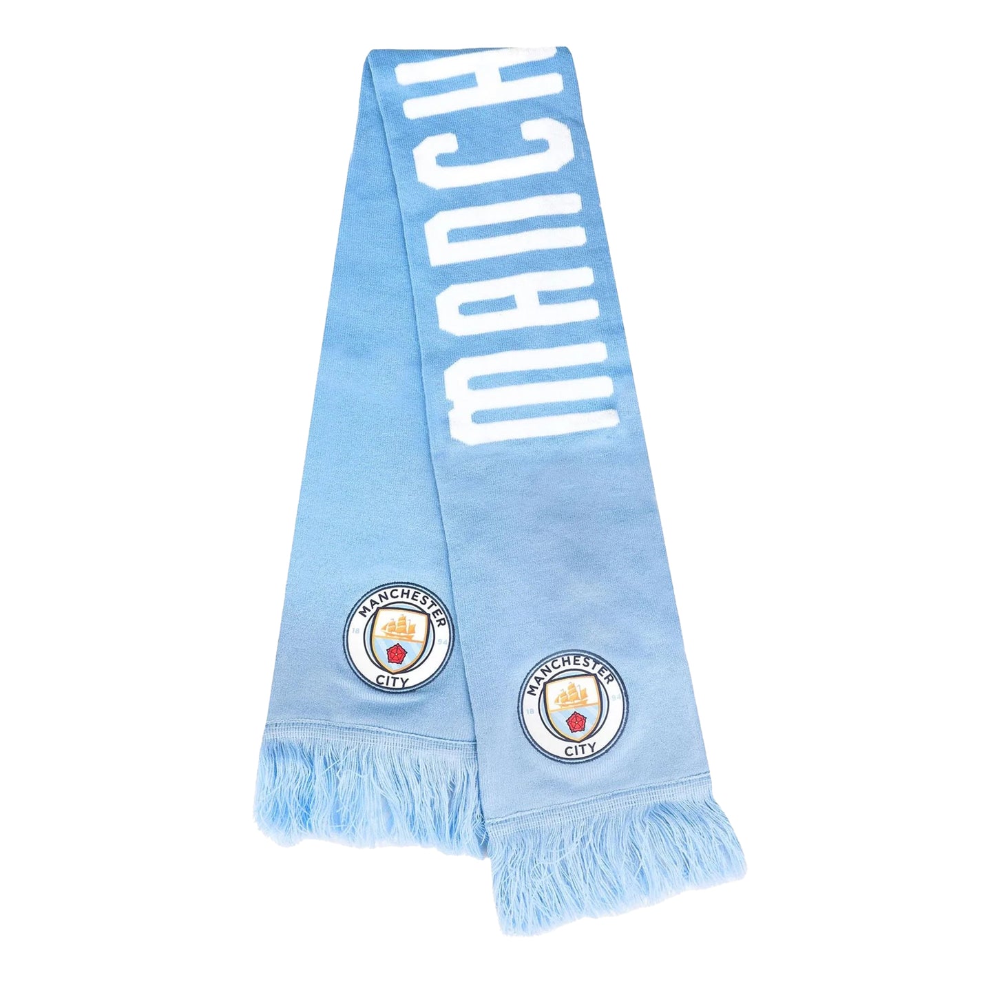 Sky Blue - Front - Puma DNA Manchester City FC Scarf