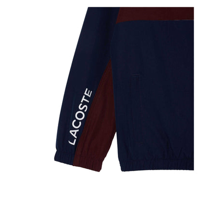 Navy - Lifestyle - Lacoste Boys Embroidered Logo Hooded Jacket