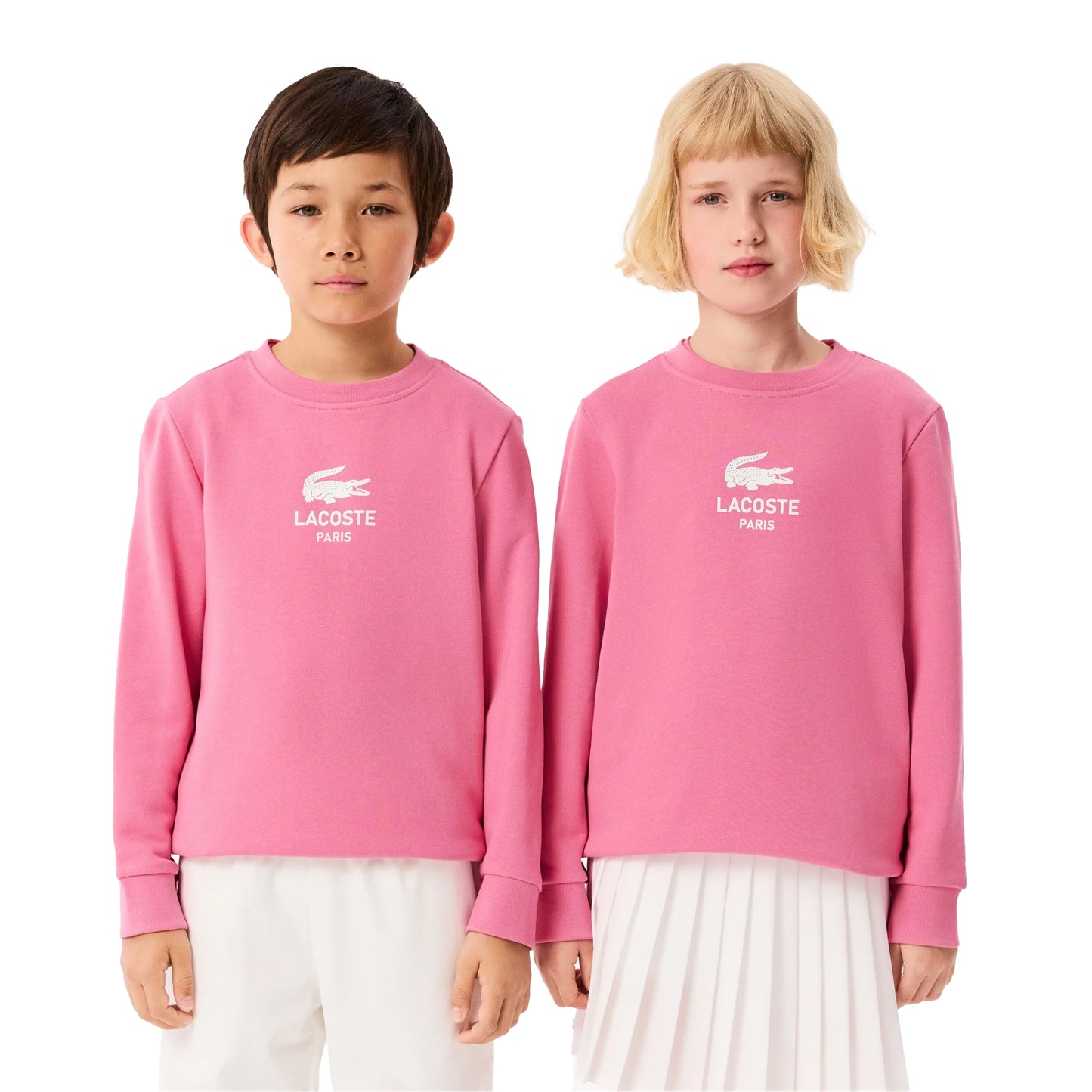 Pink - Lifestyle - Lacoste Childrens-Kids Signature Print Sweatshirt