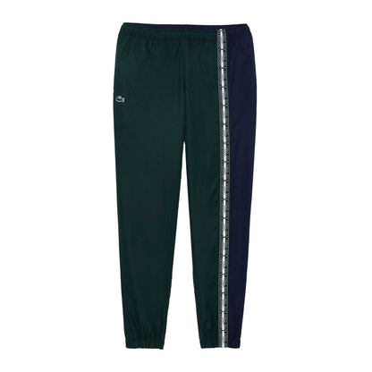 Green - Front - Lacoste Mens Regular Tracksuit Bottoms
