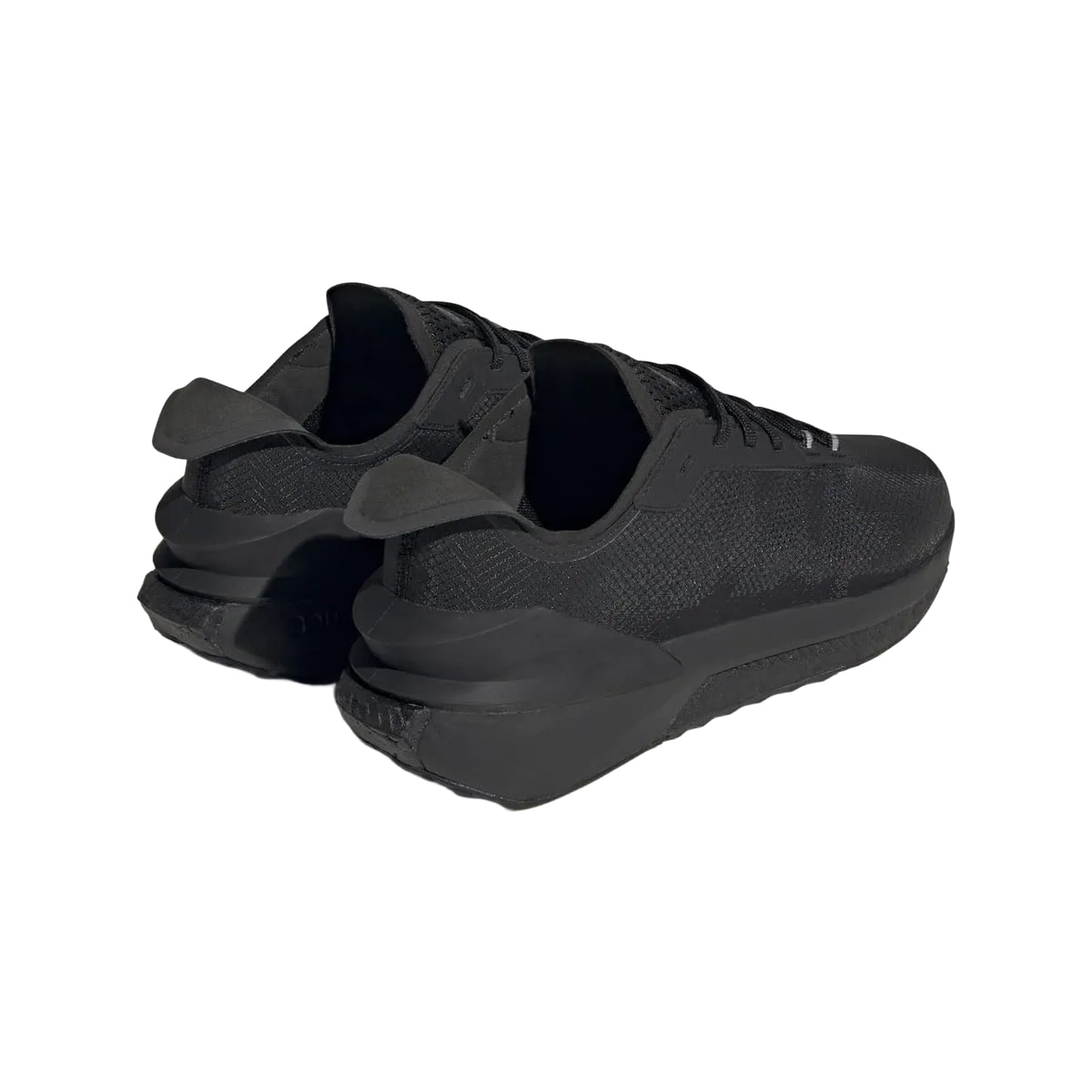 Black - Back - Adidas Mens Avryn Running Shoes