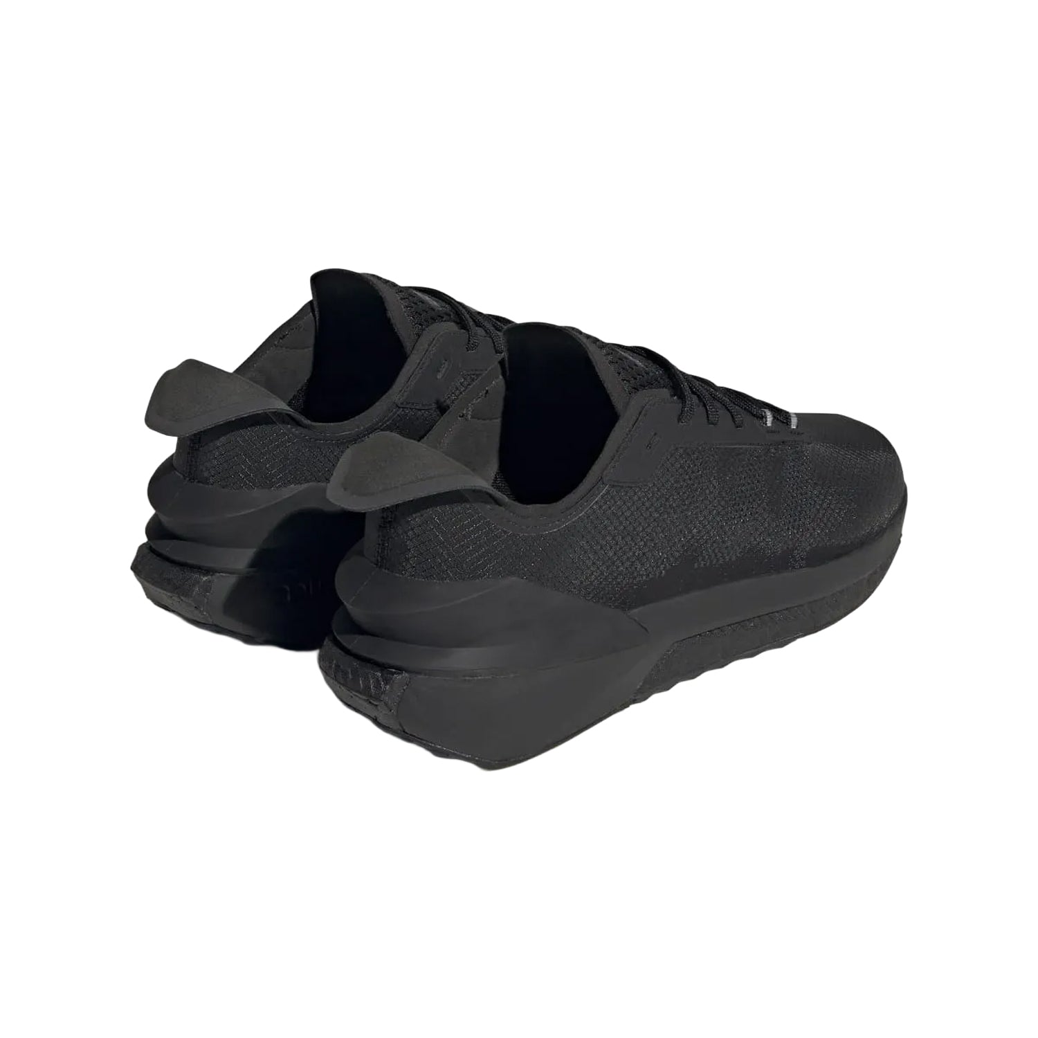 Black - Back - Adidas Mens Avryn Running Shoes