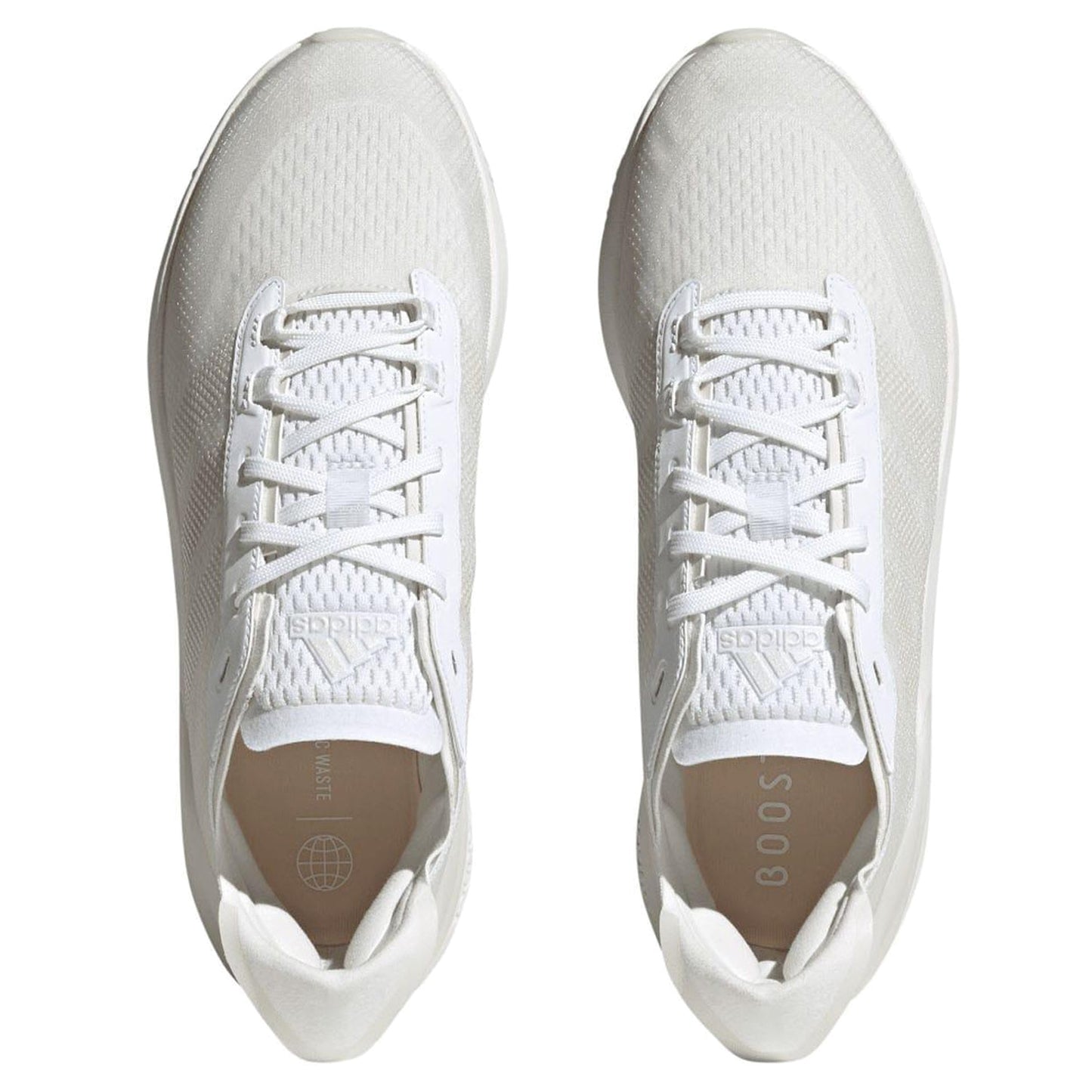 White - Side - Adidas Mens Avryn Running Shoes