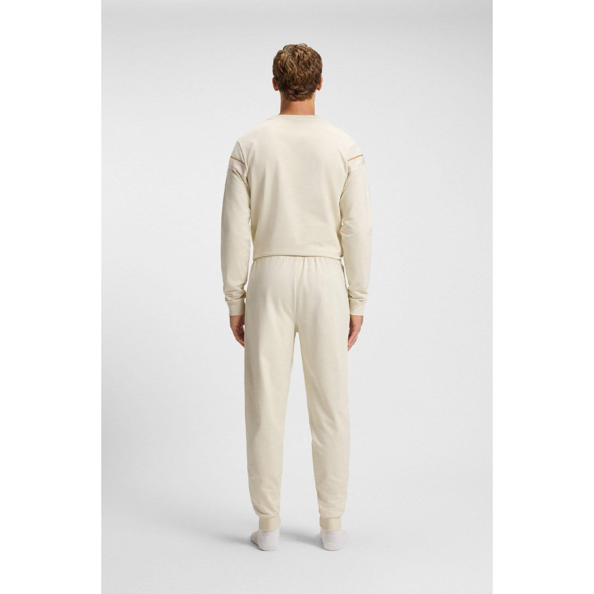 White - Side - Hugo Boss Unisex Adult Iconic Tracksuit Bottoms