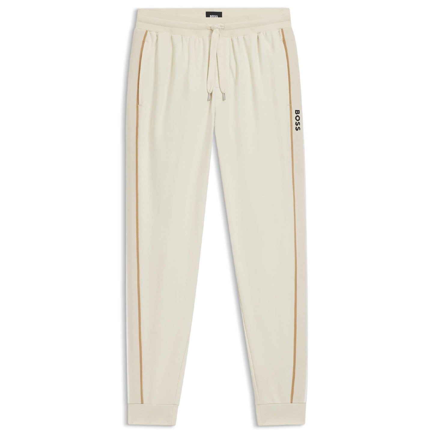 White - Front - Hugo Boss Unisex Adult Iconic Tracksuit Bottoms