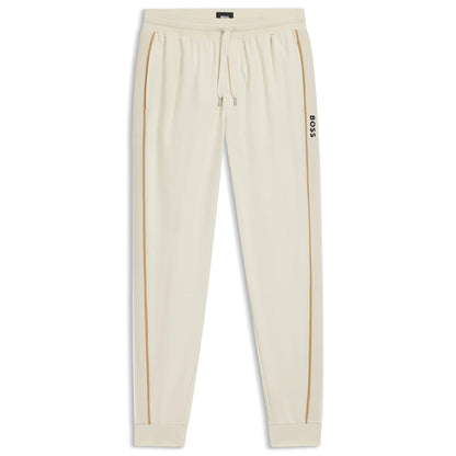 White - Front - Hugo Boss Unisex Adult Iconic Tracksuit Bottoms