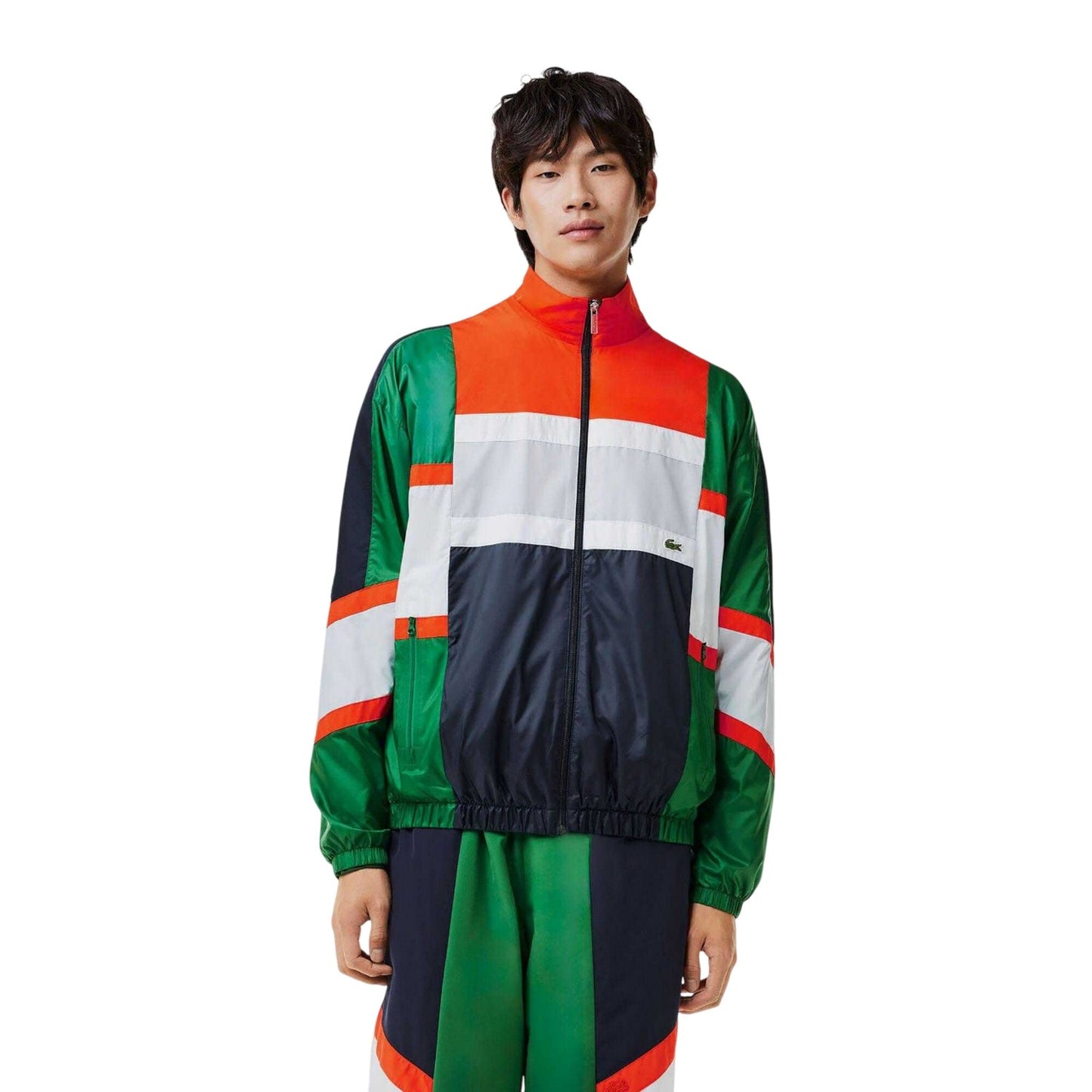 Multicoloured - Lifestyle - Lacoste Mens Sportsuit Colour Block Jacket