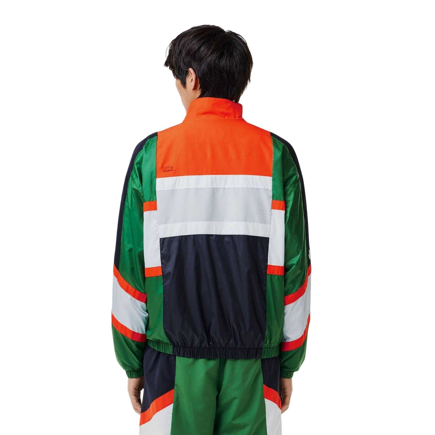 Multicoloured - Pack Shot - Lacoste Mens Sportsuit Colour Block Jacket