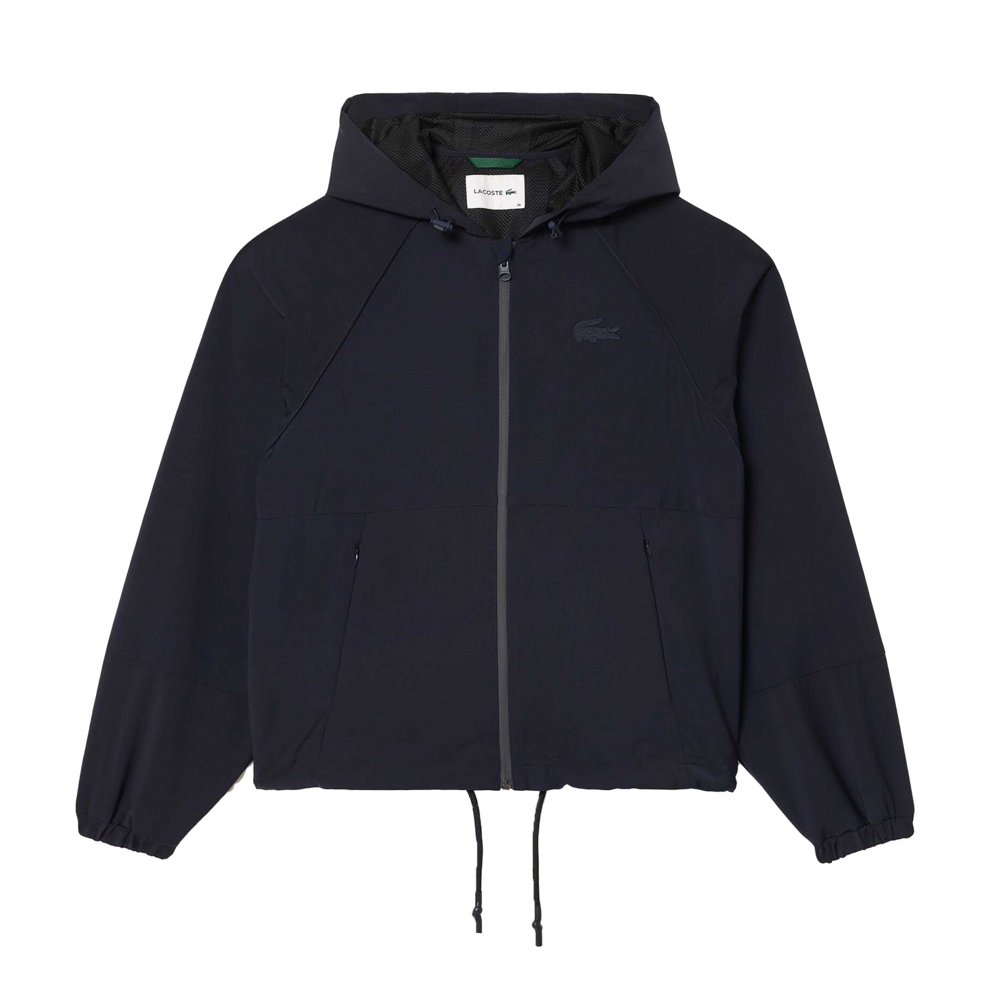 Blue - Front - Lacoste Womens-Ladies Wool Blend Track Jacket