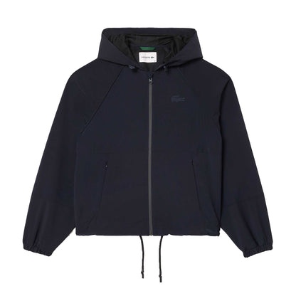 Blue - Front - Lacoste Womens-Ladies Wool Blend Track Jacket
