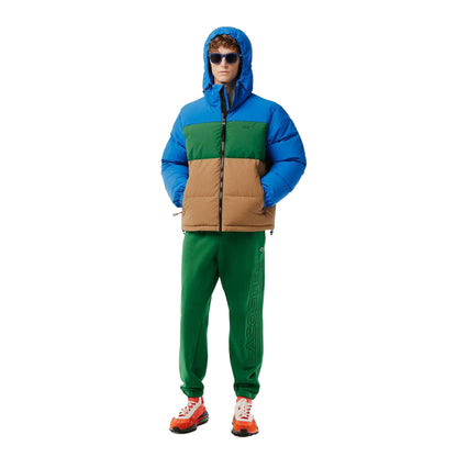 Multicoloured - Pack Shot - Lacoste Mens Embroidered Logo Down Jacket
