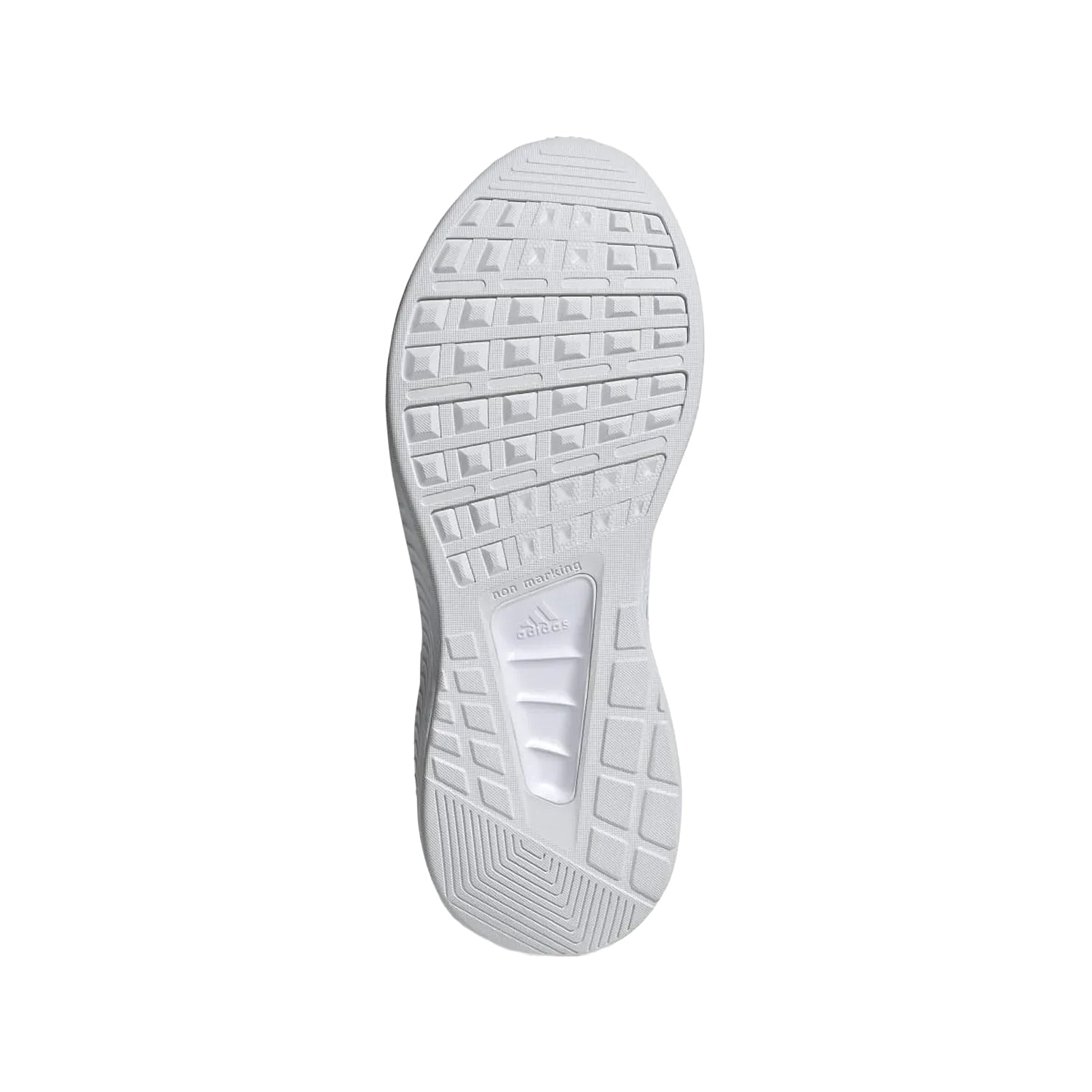 White - Close up - Adidas Womens-Ladies Falcon 2.0 Running Trainers