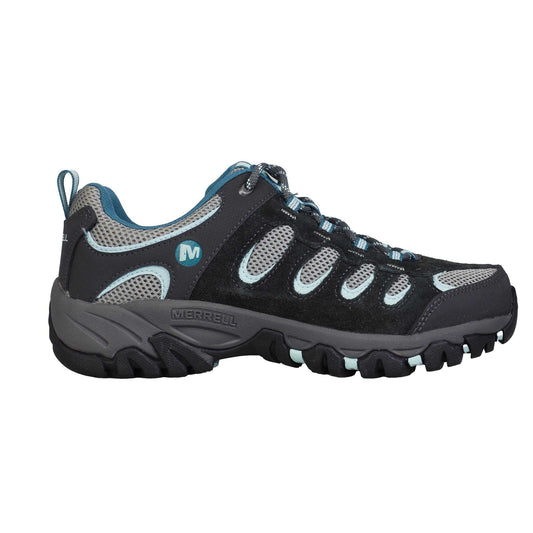 Grey - Front - Merrell Womens-Ladies Suede Walking Shoes