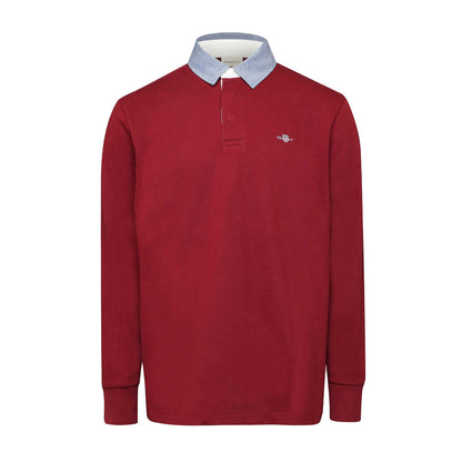 Red - Front - Gant Mens Rugger Regular Sweatshirt