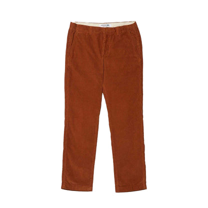 Brown - Front - Lacoste Mens Straight Chinos