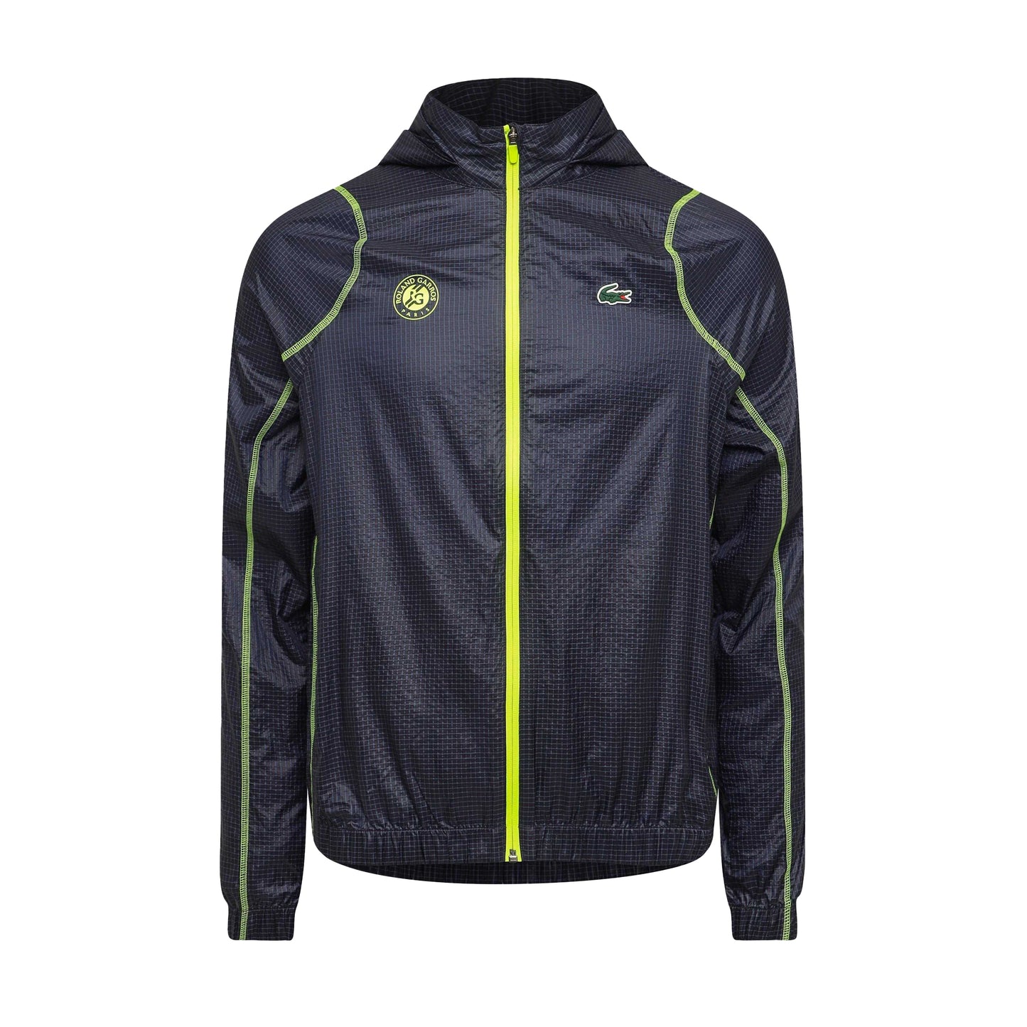 Navy - Front - Lacoste Mens Roland-Garros Windbreaker
