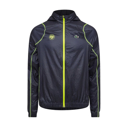 Navy - Front - Lacoste Mens Roland-Garros Windbreaker