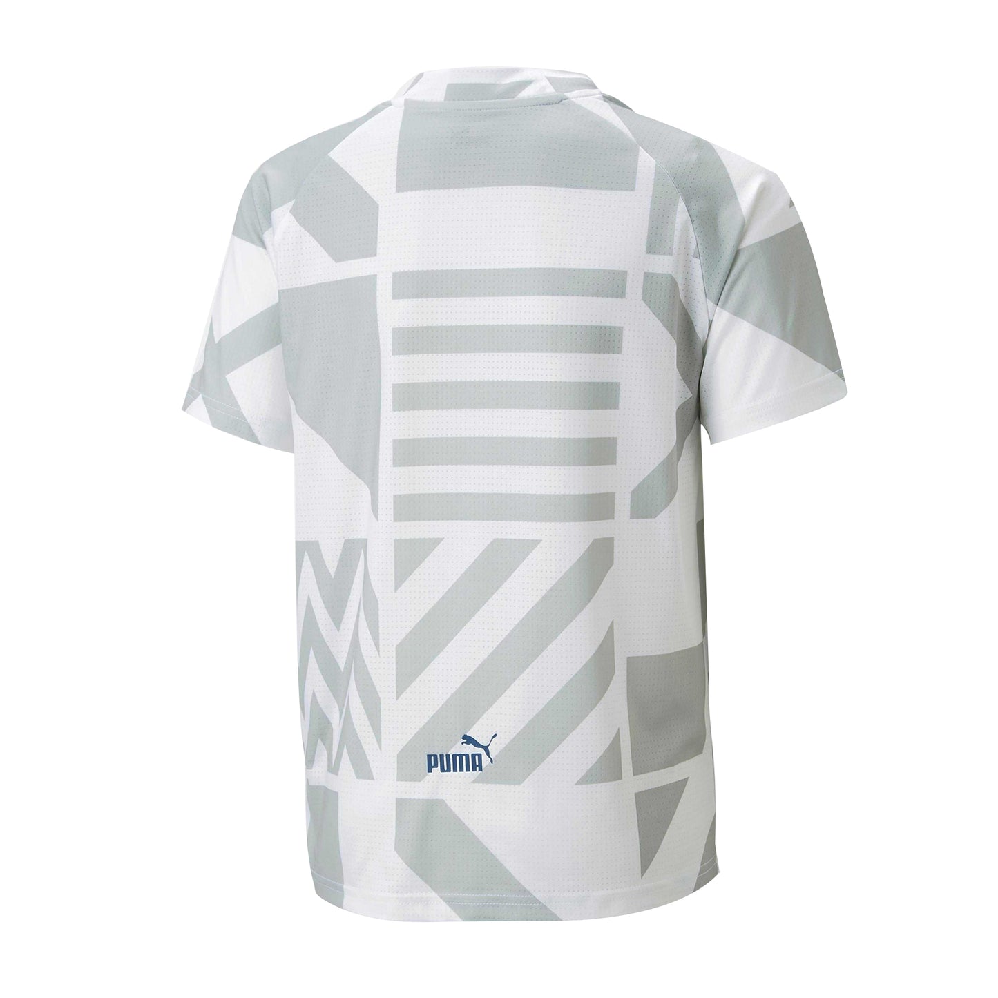 White - Back - Puma Childrens-Kids Prematch Jersey