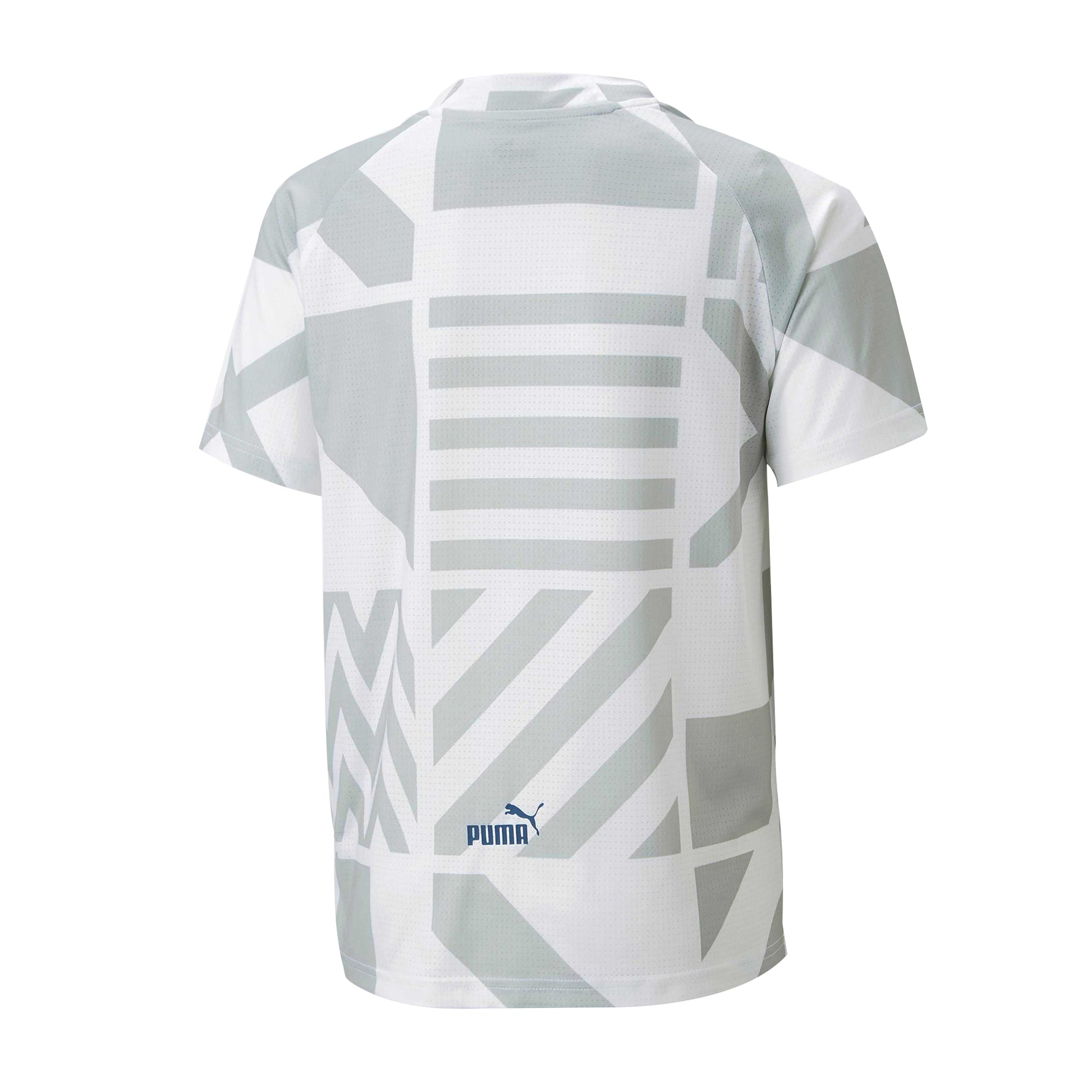 White - Back - Puma Childrens-Kids Prematch Jersey