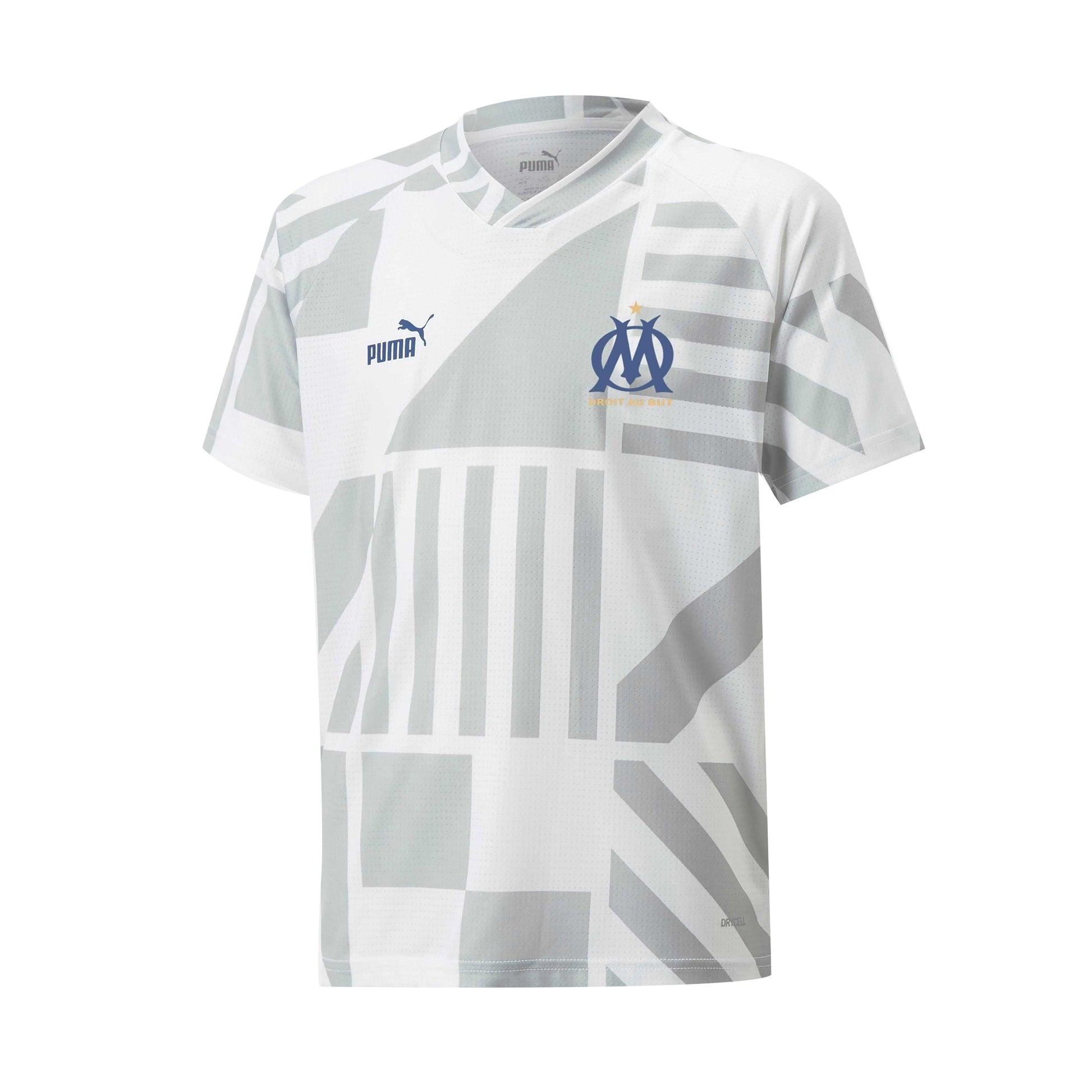 White - Front - Puma Childrens-Kids Prematch Jersey