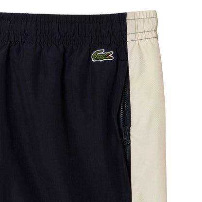 Blue - Side - Lacoste Mens Colour Block Tracksuit Bottoms