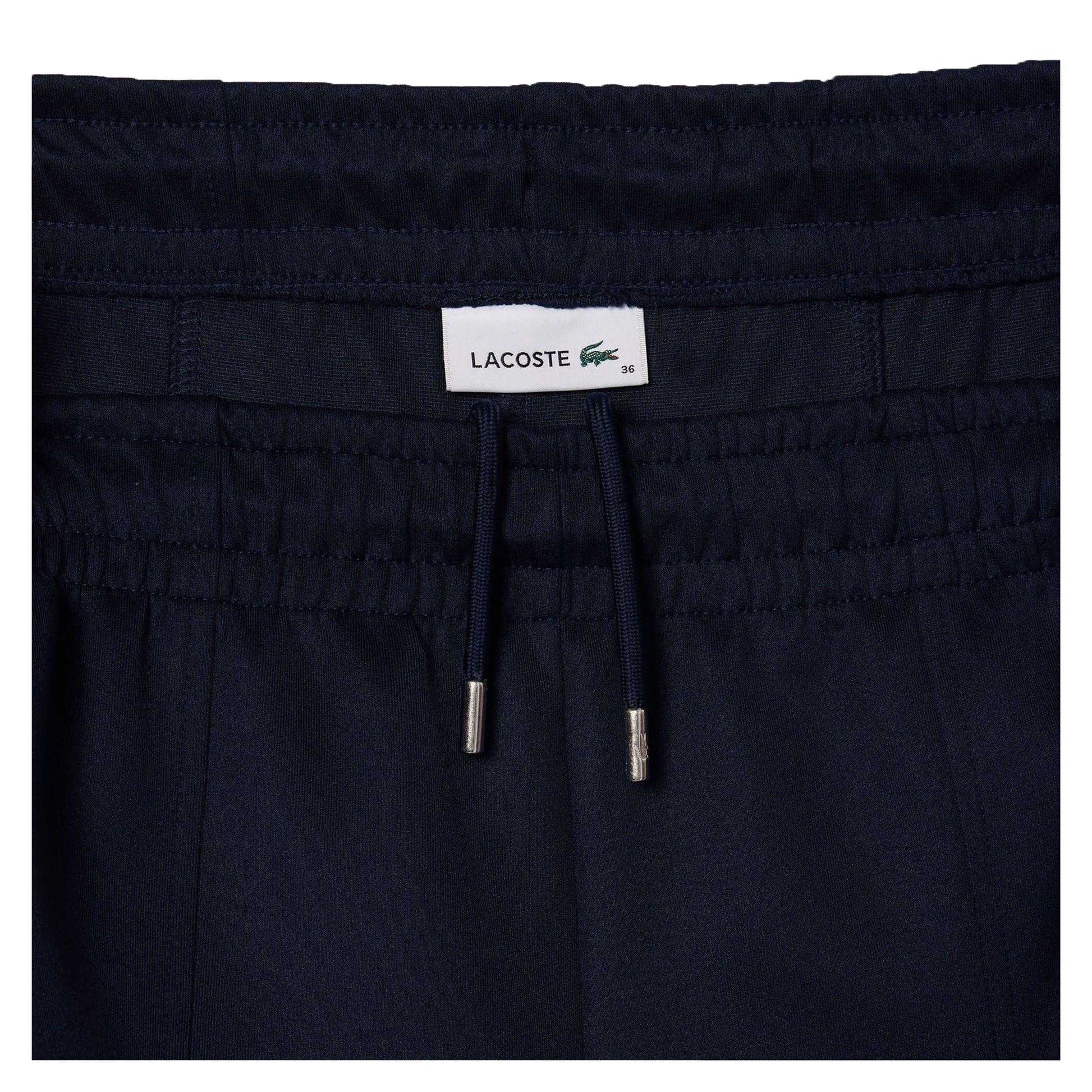 Navy - Back - Lacoste Womens-Ladies Interlock Jogging Bottoms