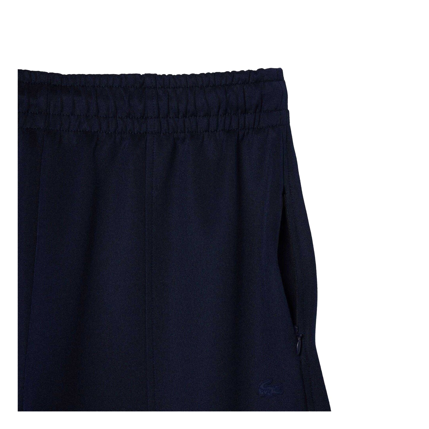 Navy - Side - Lacoste Womens-Ladies Interlock Jogging Bottoms