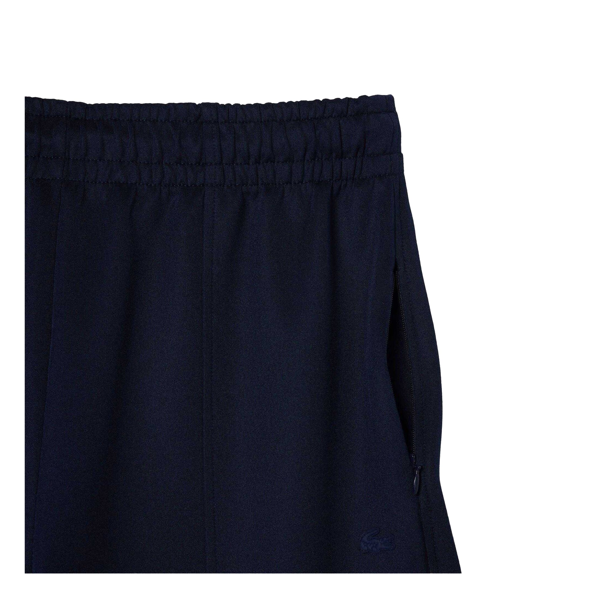 Navy - Side - Lacoste Womens-Ladies Interlock Jogging Bottoms