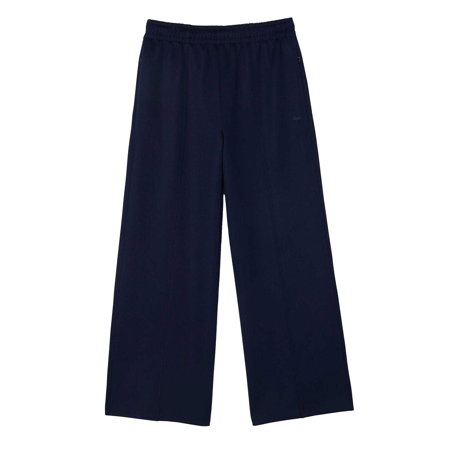 Navy - Front - Lacoste Womens-Ladies Interlock Jogging Bottoms