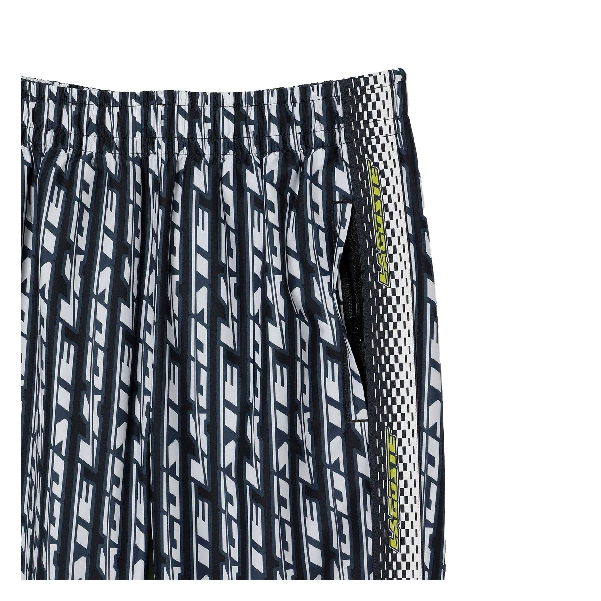 Black - Side - Lacoste Womens-Ladies Logo Jogging Bottoms